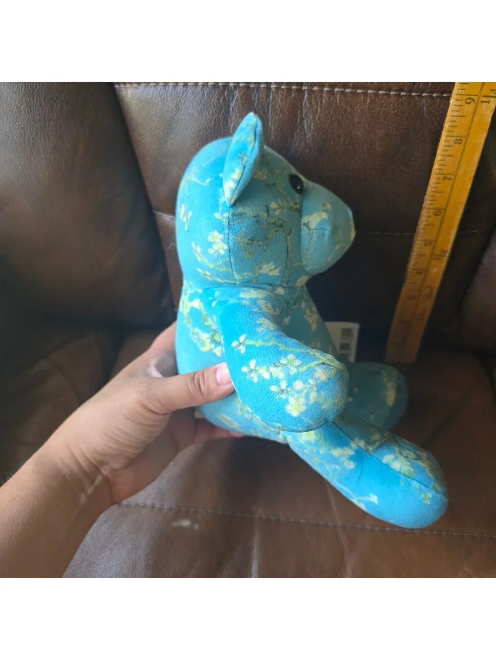 Van Gogh Museum Amsterdam Almond Blossom Blue Plush Teddy Bear NWT 8